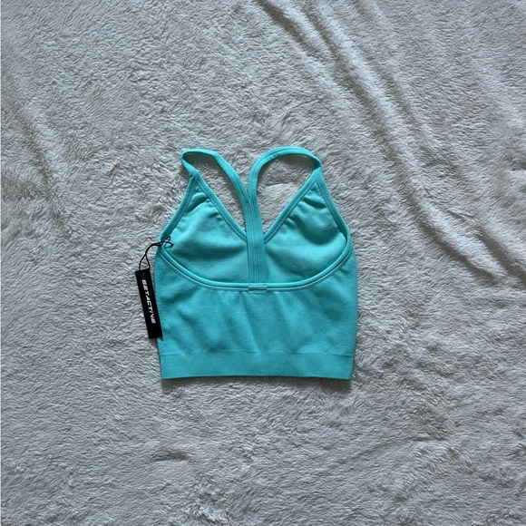 set active ribbed sports bra - Picture 2 of 2